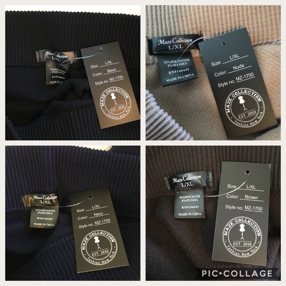 ❗️LAST 1 Tan(L/XL)❗️Textured Fleece Lined Leggings - Picture 5 of 5